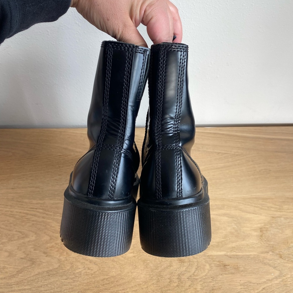 Jeffery Campbell Platform Boots Womens Size 7 Black - Picture 8 of 8
